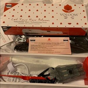 Voloom Classic hair volumizing iron new never used